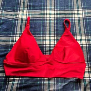 Aerie Triangle Bathing suit top.